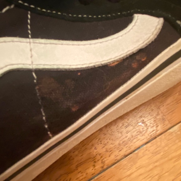 Vans Pro high top suede & canvas sneakers sz 10.5 - Picture 6 of 16